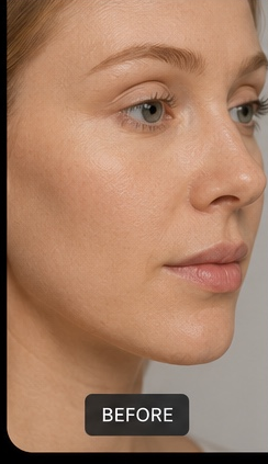 Cheek Filler before